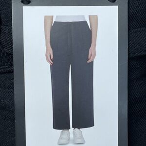 DKNY Women's Size 12 Wide Leg Black Rayon Blend Pants H0155